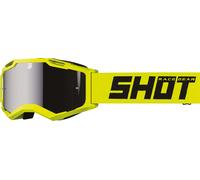 Shot Assault 2.0 Solid Motocross Goggles, black-yellow for Men