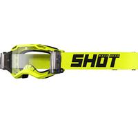 Shot Assault 2.0 Solid Roll-Off Motocross Goggles, yellow for Men
