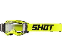 Shot Assault 2.0 Solid Roll-Off Motocross Goggles, yellow, One size