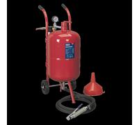Sealey Sb997 Shot Blaster With Water Trap And Wheels 37Ltr