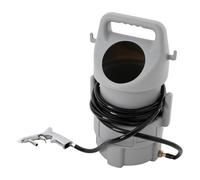Shot Blasting Kit Mobile Sandblasting System Portable Handheld Air Sandblasting Gun Sand Blaster Grey Portable Shot Media Blasting Pneumatic Sandblast Bucket Set with Sandblasting Gun