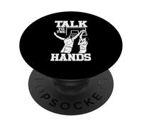 Shot Block Talk To The Hands Basketball Shot Blocker PopSockets Adhesive PopGrip