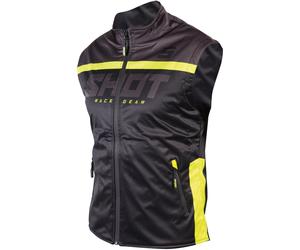 Shot Bodywarmer Lite 2.0 Motocross Vest, black/neon, size 3XL
