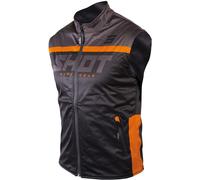 Shot Bodywarmer Lite 2.0 Motocross Vest, black-orange, size XL for Men