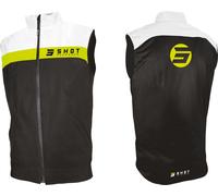 SHOT BODYWARMER TEAM Gilet black-neon yellow XL