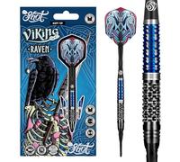 Shot | Boris Koltsov Viking Raven | Soft Tip Darts | 18g | 90% Tungsten Professional Soft Darts for Precision & Control.
