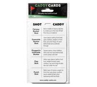 Shot Caddy - Golf Bag Tag Accessory - Golf Swing Help - Swing Reference Guide - Training Aid - Shoot Lower Scores - Caddy Cards