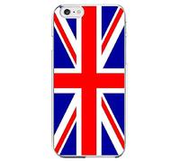 Shot Case Silicone Gel Cover for iPhone 6/6S Union Jack Design Grey