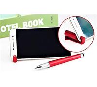 Shot Case Stylus Pen Holder for Intex Aqua Secure Smartphone 3 in 1 Ball Point Tablet Black