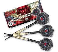 Shot! Celt Balor Steel Tip Dart Set 90% Tungsten Barrels, Front Weighted professional darts for bristle dartboard