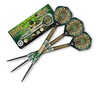 Shot! Celt Cernunnos Steel Tip Dart Set 90% Tungsten Pro Throwing Darts Steel Tip Set, Professional - Made in New Zealand - Designed Dart Flights for Women & Men - Metal Tip Bar Darts for Adults