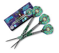 Shot! Darts Celt Druid 90% Tungsten Pro Throwing Darts Steel Tip Set, Professional - Made in New Zealand - Designed Dart Flights for Women & Men - Metal Tip Bar Darts for Adults