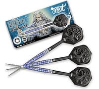 Shot! Celt Toranos Steel Tip Dart Set 90% Tungsten Barrels, Centre Weighted professional darts for bristle dartboard