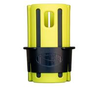 Shot Collar Bat Weight 16 to 24 oz | Easy On/Easy Off (Twist or Tap Off) Baseball Bat Weight | Customize Colors to Match Equipment or Team - Hella Yella (Yellow-Black-Black, 24 oz)