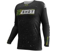 Shot Contact Art Long Sleeve Jersey Black 2XL Men