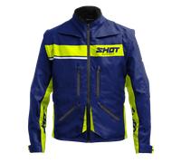 Shot Contact Assault 2.0 Motocross Jacket, blue/neon yellow, size L