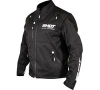 Shot Contact Assault Motocross Jacket, black-white, size 2XL for Men