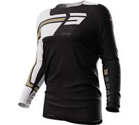 Shot Contact Heritage Motocross Jersey, black/white/sand, size M