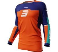 Shot Contact Iron Long Sleeve Jersey Orange XL Men