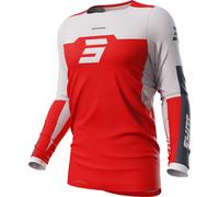 Shot Contact Iron Long Sleeve Jersey Red XS Men