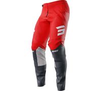 Shot Contact Iron Motocross Pants, black-red, size 28 for Men