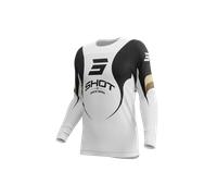 Shot Contact Manta Long Sleeve Jersey White S Men
