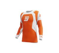 Shot Race Gear Contact Ionyx Long Sleeve Jersey Orange L Men