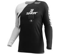 Shot Contact Myst Motocross Jersey, black, size S for Men