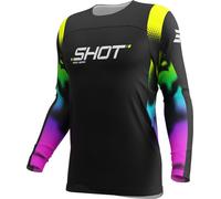 Shot Contact Nitro Kids Motocross Jersey, multicolored, size 8 - 9