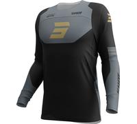 Shot Contact Shield Long Sleeve Jersey Black L Men