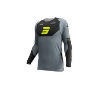 Shot Contact Shield Motocross Jersey, yellow, size M for Men