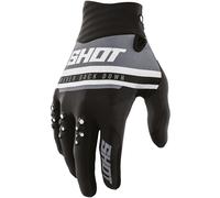 Shot Contact Shining Motocross Gloves, black, size 8
