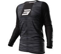 Shot Contact Skill Motocross Jersey, black/dark grey, size M
