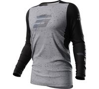 Shot Contact Speck Motocross Jersey, black-grey, size M for Men