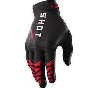 Shot Core Motocross Gloves, black-red, size 4XL for Men