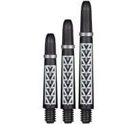 Shot Dart Shafts Koi Carbon with Spring Ring, High-Quality Dart Shafts Stable and Long Durable (IM - Intermediate, White)