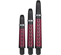 Shot Dart Shafts Koi Carbon with Spring Ring, High-Quality Dart Shafts Stable and Long Durable (Medium, Red)