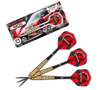 Shot! Darts Redline M4CH1 Steel Tip Dart Set Front Weighted 80% Tungsten Barrels (26, Grams)