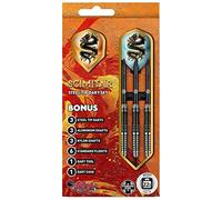 Shot! Darts Scimitar-Steel Tip Dart Set-24gm-Front Weighted-Stainless Steel Barrels