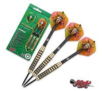 Shot! Darts Talisman-Steel Tip Dart Set-22gm-Centre Weighted-Steel Barrels