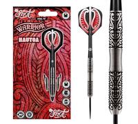 Shot! Darts Warrior Hautoa Steel Tip Dart Set-Centre Weighted 80% Tungsten Barrels