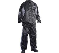 SHOT DE PLUIE rain pants jacket set black-grey M