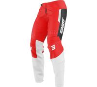 Shot Devo League Motocross Pants, black-white-red, size 34 for Men