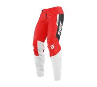 Shot Devo League Motocross Pants, black-white-red, size 34 for Men