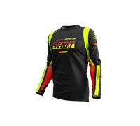 Shot Devo Block Motocross Jersey, yellow, size L for Men