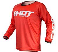 SHOT Devo Raw Cross Jersey Red Size XL