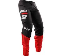 Shot Devo Reflex Motocross Pants, black/red, size 26