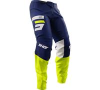 Shot Devo Reflex Motocross Pants, blue/neon yellow, size 28