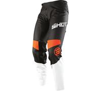 SHOT DEVO SLAM KID pants black-orange 4-5 years