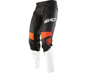 SHOT DEVO SLAM KID pants black-orange 4-5 years